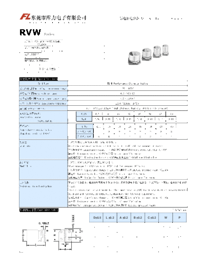 Fulik Fulik [smd] RVW Series  . Electronic Components Datasheets Passive components capacitors Fulik Fulik [smd] RVW Series.pdf