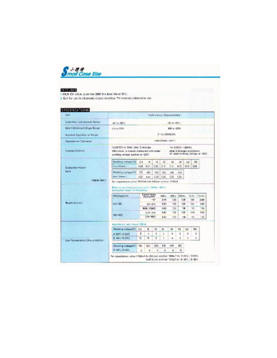 KSC [King-Sun] KSC [radial thru-hole] GM Series  . Electronic Components Datasheets Passive components capacitors KSC [King-Sun] KSC [radial thru-hole] GM Series.pdf