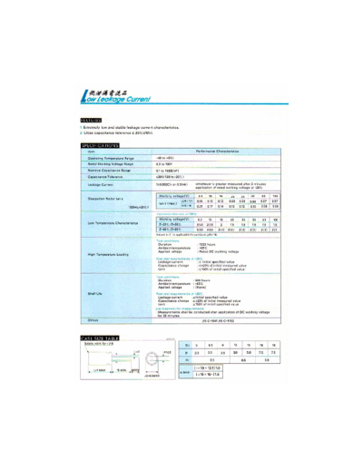 KSC [King-Sun] KSC [radial thru-hole] LK Series  . Electronic Components Datasheets Passive components capacitors KSC [King-Sun] KSC [radial thru-hole] LK Series.pdf