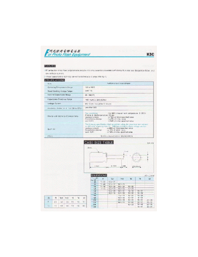 KSC [King-Sun] KSC [radial thru-hole] PF Series  . Electronic Components Datasheets Passive components capacitors KSC [King-Sun] KSC [radial thru-hole] PF Series.pdf