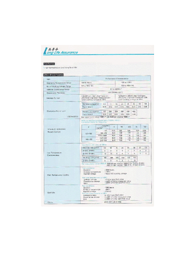 KSC [King-Sun] KSC [radial thru-hole] RL Series  . Electronic Components Datasheets Passive components capacitors KSC [King-Sun] KSC [radial thru-hole] RL Series.pdf