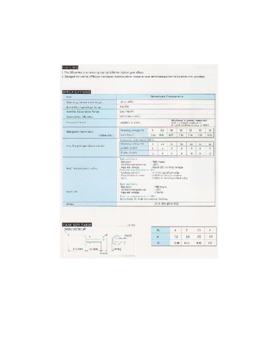 KSC [King-Sun] KSC [radial thru-hole] SS Series  . Electronic Components Datasheets Passive components capacitors KSC [King-Sun] KSC [radial thru-hole] SS Series.pdf