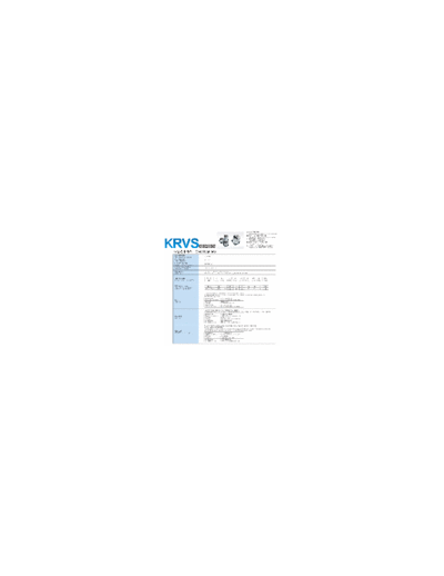 Kome Kome [SMD] KRVS Series  . Electronic Components Datasheets Passive components capacitors Kome Kome [SMD] KRVS Series.pdf