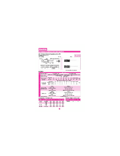 Koshin [radial thru-hole] KR1 Series  . Electronic Components Datasheets Passive components capacitors Koshin Koshin [radial thru-hole] KR1 Series.pdf