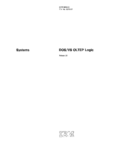 IBM SY33-8568-0 DOS VS OLTEP Rel 29 PLM Mar73  IBM 370 DOS_VS plm SY33-8568-0_DOS_VS_OLTEP_Rel_29_PLM_Mar73.pdf