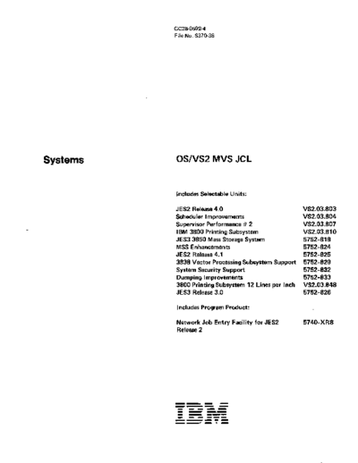 IBM GC28-0692-4 OS VS2 MVS JCL Rel 3.8 May79  IBM 370 OS_VS2 Release_3.8_1978 GC28-0692-4_OS_VS2_MVS_JCL_Rel_3.8_May79.pdf