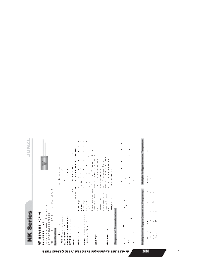 Junzl [non-polar radial] NK Series  . Electronic Components Datasheets Passive components capacitors Junzl Junzl [non-polar radial] NK Series.pdf