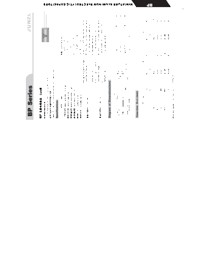 Junzl [non-polar radial] BP Series  . Electronic Components Datasheets Passive components capacitors Junzl Junzl [non-polar radial] BP Series.pdf