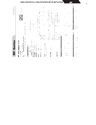 Junzl [radial thru-hole] MF Series  . Electronic Components Datasheets Passive components capacitors Junzl Junzl [radial thru-hole] MF Series.pdf