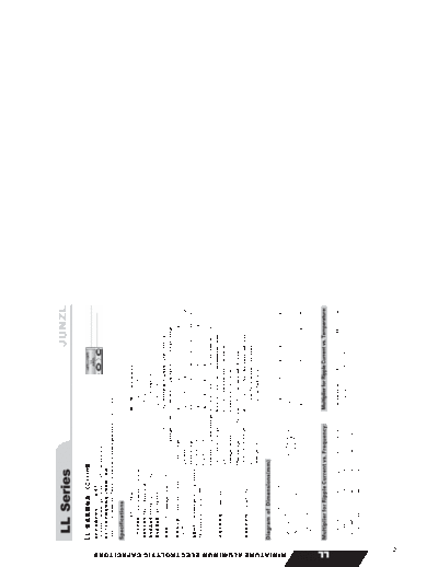 Junzl [radial thru-hole] LL Series  . Electronic Components Datasheets Passive components capacitors Junzl Junzl [radial thru-hole] LL Series.pdf