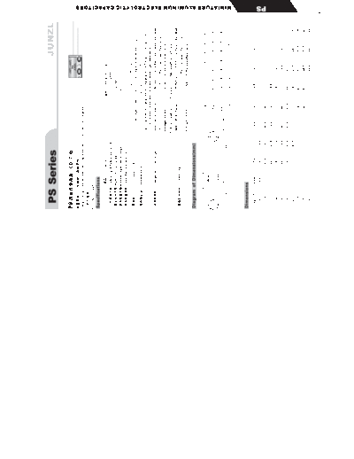 Junzl [radial thru-hole] PS Series  . Electronic Components Datasheets Passive components capacitors Junzl Junzl [radial thru-hole] PS Series.pdf