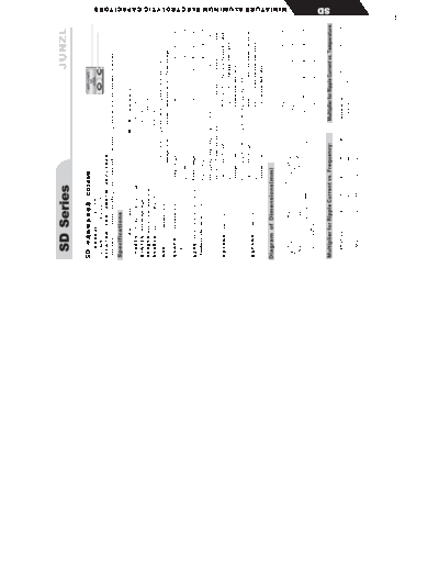 Junzl [radial thru-hole] SD Series  . Electronic Components Datasheets Passive components capacitors Junzl Junzl [radial thru-hole] SD Series.pdf