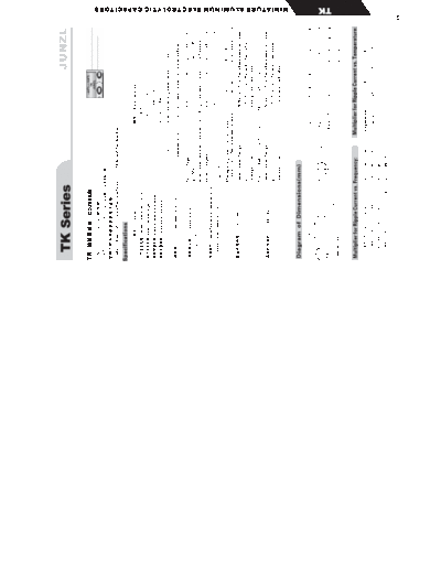 Junzl [radial thru-hole] TK Series  . Electronic Components Datasheets Passive components capacitors Junzl Junzl [radial thru-hole] TK Series.pdf