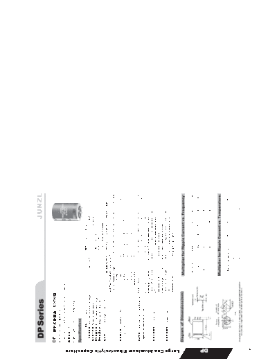 Junzl [snap-in] DP Series  . Electronic Components Datasheets Passive components capacitors Junzl Junzl [snap-in] DP Series.pdf