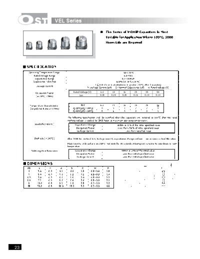 OST OST [smd chip-type] VEL  . Electronic Components Datasheets Passive components capacitors OST OST [smd chip-type] VEL.pdf