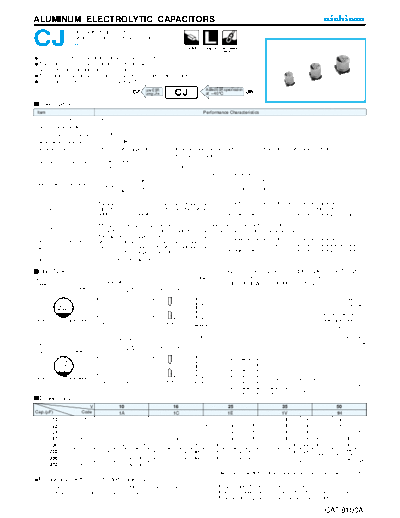 Nichicon [SMD] CJ Series  . Electronic Components Datasheets Passive components capacitors Nichicon Nichicon [SMD] CJ Series.pdf