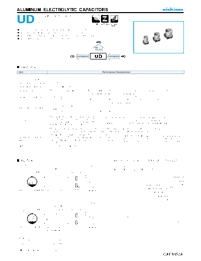 Nichicon [SMD] UD Series  . Electronic Components Datasheets Passive components capacitors Nichicon Nichicon [SMD] UD Series.pdf