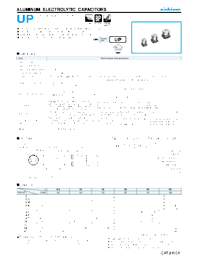 Nichicon [bi-polar SMD] UP Series  . Electronic Components Datasheets Passive components capacitors Nichicon Nichicon [bi-polar SMD] UP Series.pdf