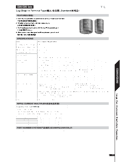 SINDECON [smd] CD293 Series  . Electronic Components Datasheets Passive components capacitors SINDECON Sindecon [smd] CD293 Series.pdf