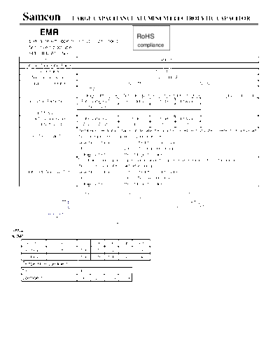 Samcon [snap-in] EMR Series  . Electronic Components Datasheets Passive components capacitors Samcon Samcon [snap-in] EMR Series.pdf