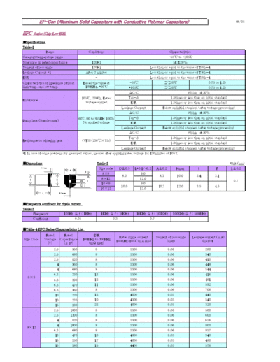 Samcon [polymer smd] EPC Series  . Electronic Components Datasheets Passive components capacitors Samcon Samcon [polymer smd] EPC Series.pdf