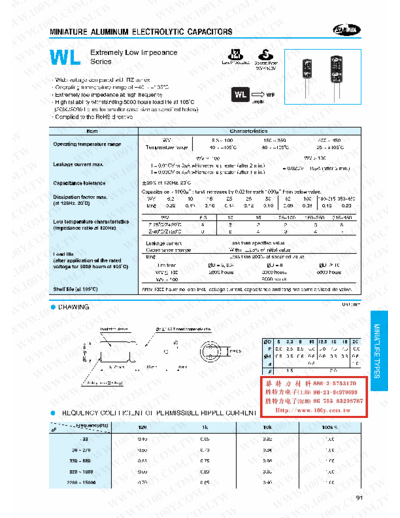 Samwha 05-Samwha-WL  . Electronic Components Datasheets Passive components capacitors Samwha 05-Samwha-WL.pdf