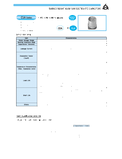 Samyoung [smd] CLA Series  . Electronic Components Datasheets Passive components capacitors Samyoung Samyoung [smd] CLA Series.pdf