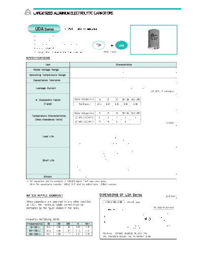 Samyoung [snap-in] UDA Series  . Electronic Components Datasheets Passive components capacitors Samyoung Samyoung [snap-in] UDA Series.pdf