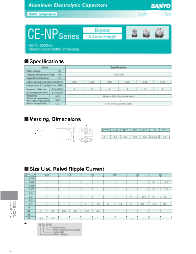 Sanyo [bi-polar smd] NP Series  . Electronic Components Datasheets Passive components capacitors Sanyo Sanyo [bi-polar smd] NP Series.pdf