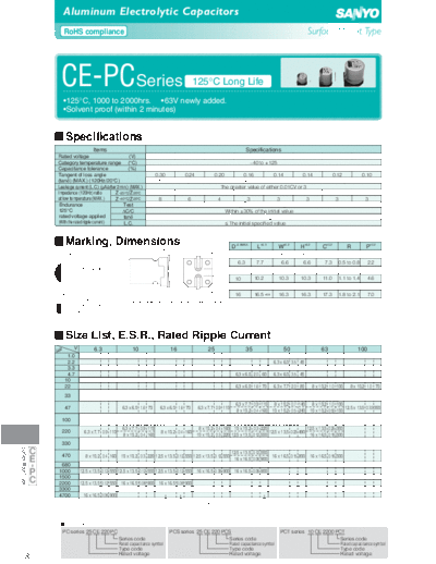 Sanyo Sanyo [smd] PC Series  . Electronic Components Datasheets Passive components capacitors Sanyo Sanyo [smd] PC Series.pdf