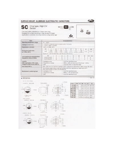 Sapcon [smd] SC Series  . Electronic Components Datasheets Passive components capacitors Sapcon Sapcon [smd] SC Series.pdf