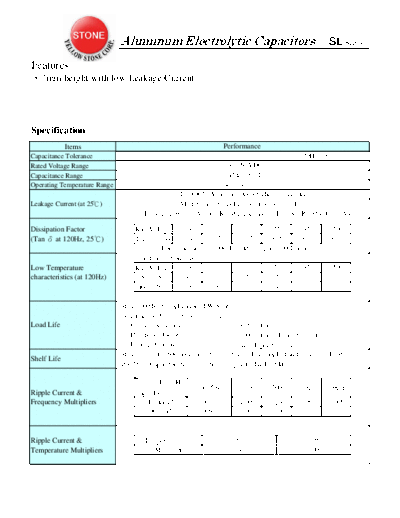 Stone SL  . Electronic Components Datasheets Passive components capacitors Stone SL.pdf