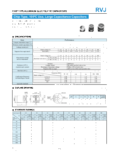 Stone Stone [smd] RVJ Series  . Electronic Components Datasheets Passive components capacitors Stone Stone [smd] RVJ Series.pdf