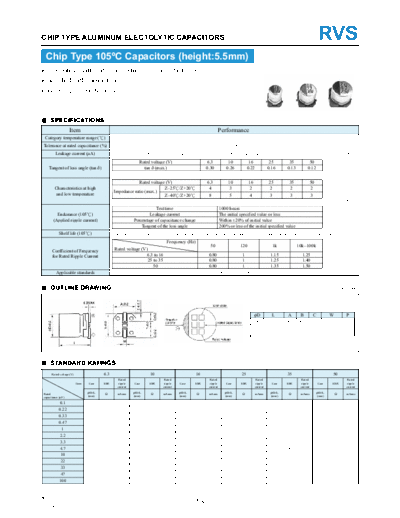 Stone Stone [smd] RVS Series  . Electronic Components Datasheets Passive components capacitors Stone Stone [smd] RVS Series.pdf