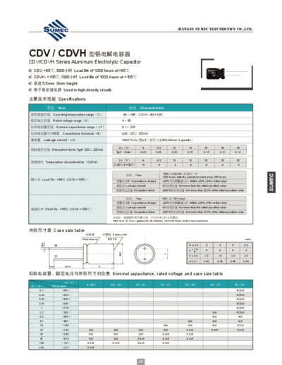 Sumec [radial thru-hole] PA-PB (CDV-CDVH) Series  . Electronic Components Datasheets Passive components capacitors Sumec Sumec [radial thru-hole] PA-PB (CDV-CDVH) Series.pdf