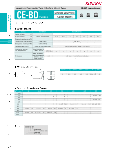 Suncon [SMD] CE-BD Series  . Electronic Components Datasheets Passive components capacitors Suncon Suncon [SMD] CE-BD Series.pdf