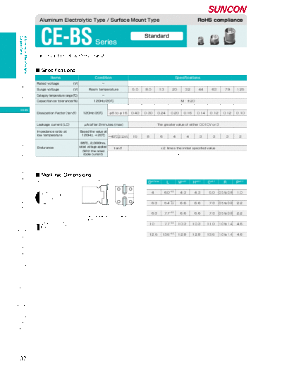 Suncon [SMD] CE-BS Series  . Electronic Components Datasheets Passive components capacitors Suncon Suncon [SMD] CE-BS Series.pdf