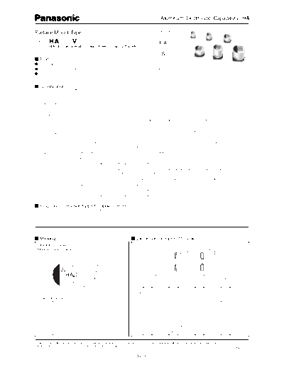 Panasonic [smd] HA Series  . Electronic Components Datasheets Passive components capacitors Panasonic Panasonic [smd] HA Series.pdf