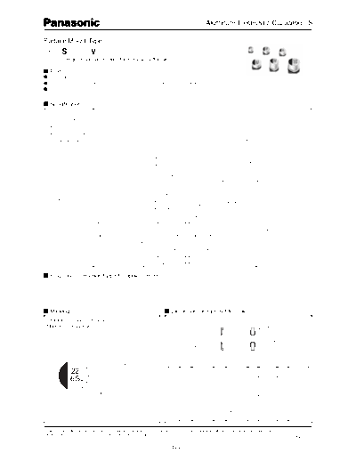 Panasonic [smd] S Series  . Electronic Components Datasheets Passive components capacitors Panasonic Panasonic [smd] S Series.pdf