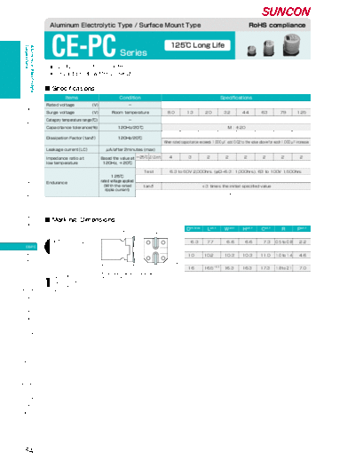 Suncon [SMD] CE-PC Series  . Electronic Components Datasheets Passive components capacitors Suncon Suncon [SMD] CE-PC Series.pdf