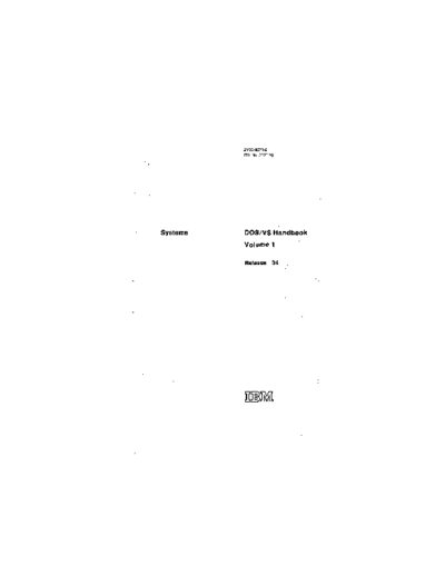 IBM SY33-8571-6 DOS VS Handbook Rel 34 Volume 1 Jul77  IBM 370 DOS_VS Rel_34_Apr77 SY33-8571-6_DOS_VS_Handbook_Rel_34_Volume_1_Jul77.pdf