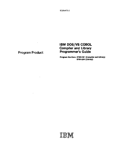IBM SC28-6478-3 DOS VS COBOL Compiler and Library Programmers Guide Feb79  IBM 370 DOS_VS cobol SC28-6478-3_DOS_VS_COBOL_Compiler_and_Library_Programmers_Guide_Feb79.pdf