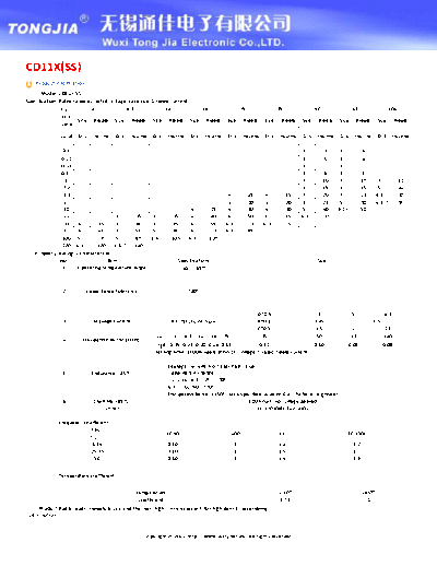 TJ [Tongjia] TJ [radial thru-hole] SS Series  . Electronic Components Datasheets Passive components capacitors TJ [Tongjia] TJ [radial thru-hole] SS Series.pdf