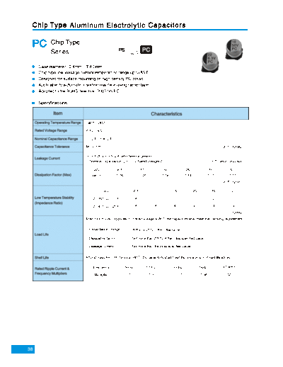 TL [Jiangxi Telexon] TL (2006)  [smd] PC Series  . Electronic Components Datasheets Passive components capacitors TL [Jiangxi Telexon] TL (2006)  [smd] PC Series.pdf