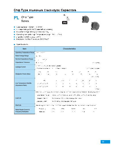 TL [Jiangxi Telexon] TL (2006)  [smd] PL Series  . Electronic Components Datasheets Passive components capacitors TL [Jiangxi Telexon] TL (2006)  [smd] PL Series.pdf