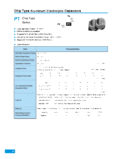 TL [Jiangxi Telexon] TL (2006)  [smd] PT Series  . Electronic Components Datasheets Passive components capacitors TL [Jiangxi Telexon] TL (2006)  [smd] PT Series.pdf