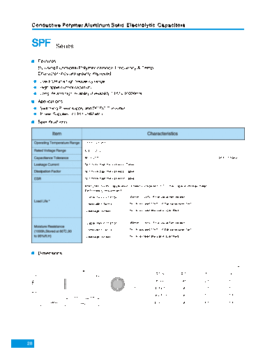 TL [Jiangxi Telexon] TL (2006)  [polymer thru-hole] SPF Series  . Electronic Components Datasheets Passive components capacitors TL [Jiangxi Telexon] TL (2006)  [polymer thru-hole] SPF Series.pdf