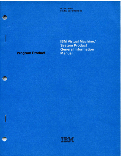 IBM GC20-1838-2 VM SP General Information Manual Rel 2 Apr82  IBM 370 VM_SP Release_2_Jun82 GC20-1838-2_VM_SP_General_Information_Manual_Rel_2_Apr82.pdf