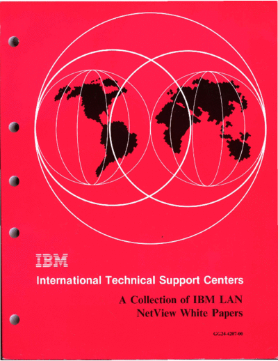 IBM GG24-4207-0 A Collection of IBM LAN NetView White Papers Nov93  IBM pc communications netview GG24-4207-0_A_Collection_of_IBM_LAN_NetView_White_Papers_Nov93.pdf
