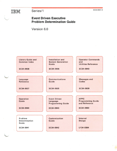 IBM SC34-0941-0 EDX 6.0 Problem Determination Guide Sep87  IBM series1 edx 6.0_Sep87 SC34-0941-0_EDX_6.0_Problem_Determination_Guide_Sep87.pdf